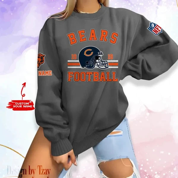 Chicago Bears Personalized Fashion Design New Woolen Sweater  BGSWT222