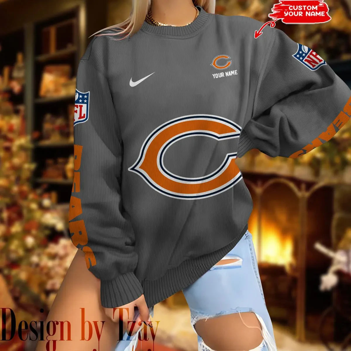 Chicago Bears New Woolen Sweater BGSWT190