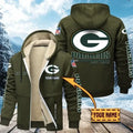 Green Bay Packers | Zip Up Fur Coat ANZTZH127