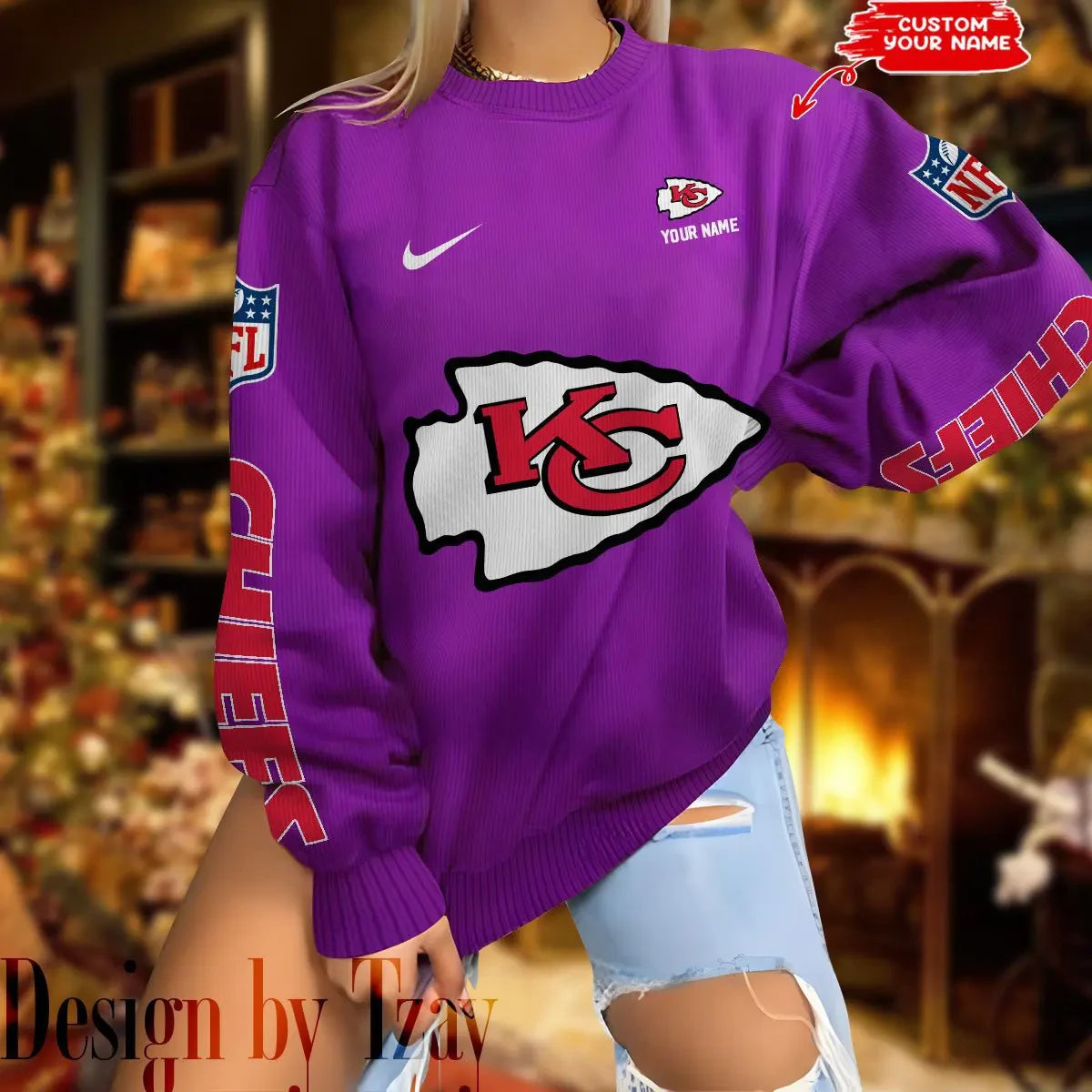 Kansas City Chiefs New Woolen Sweater BGSWT200