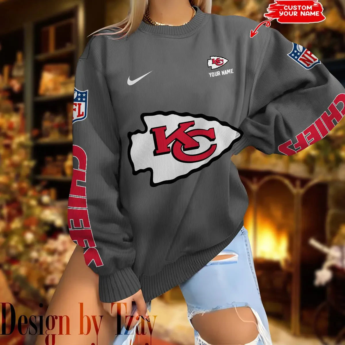 Kansas City Chiefs New Woolen Sweater BGSWT200