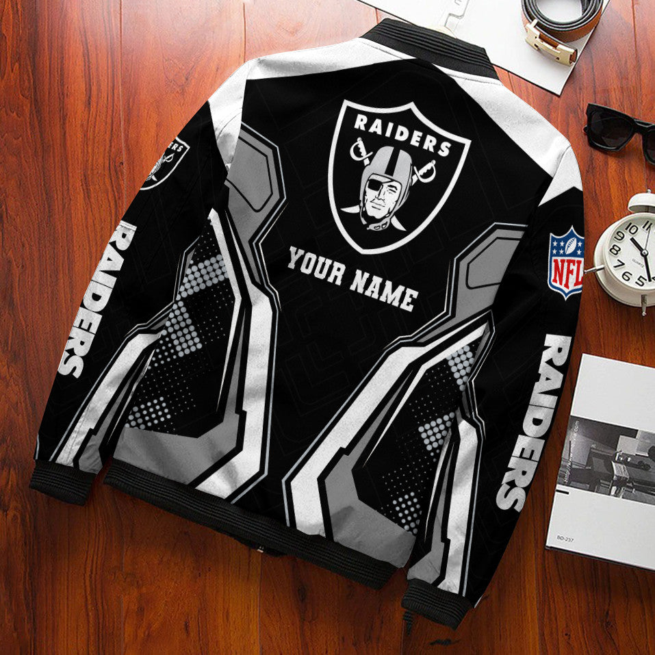 Las Vegas Raiders Personalized Bomber Jacket BGBBJ974