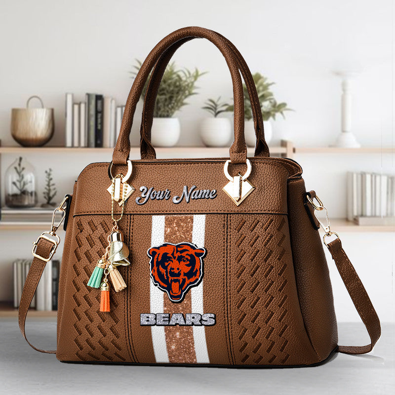 Chicago Bears DMHY0780 Zip Handbag Multicolor