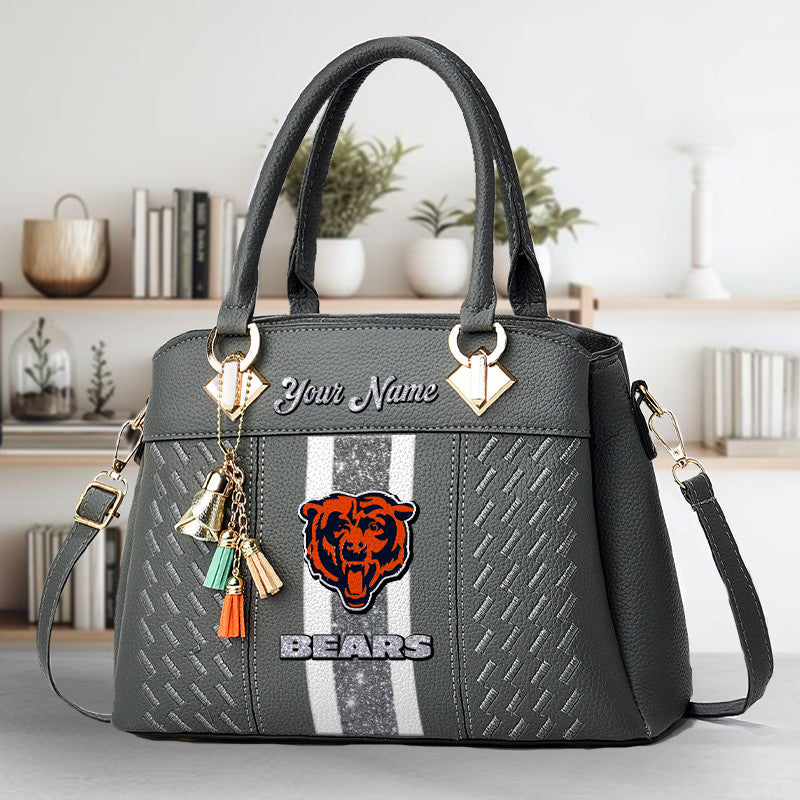 Chicago Bears DMHY0780 Zip Handbag Multicolor