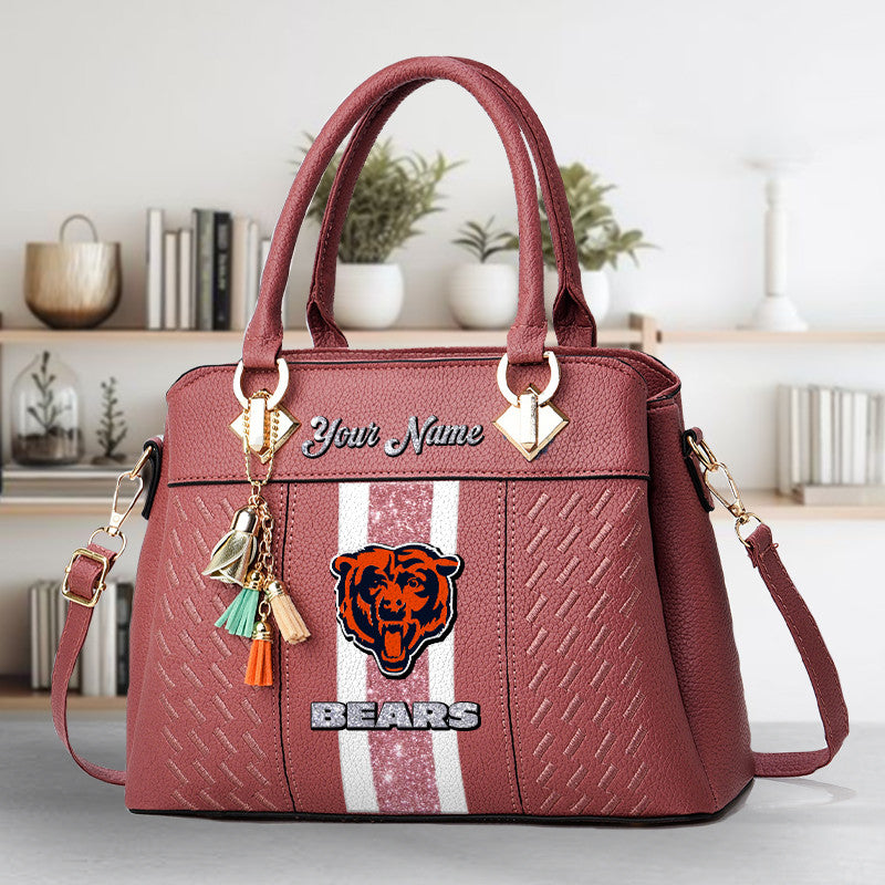Chicago Bears DMHY0780 Zip Handbag Multicolor