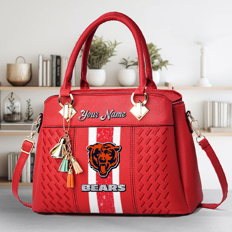 Chicago Bears DMHY0780 Zip Handbag Multicolor