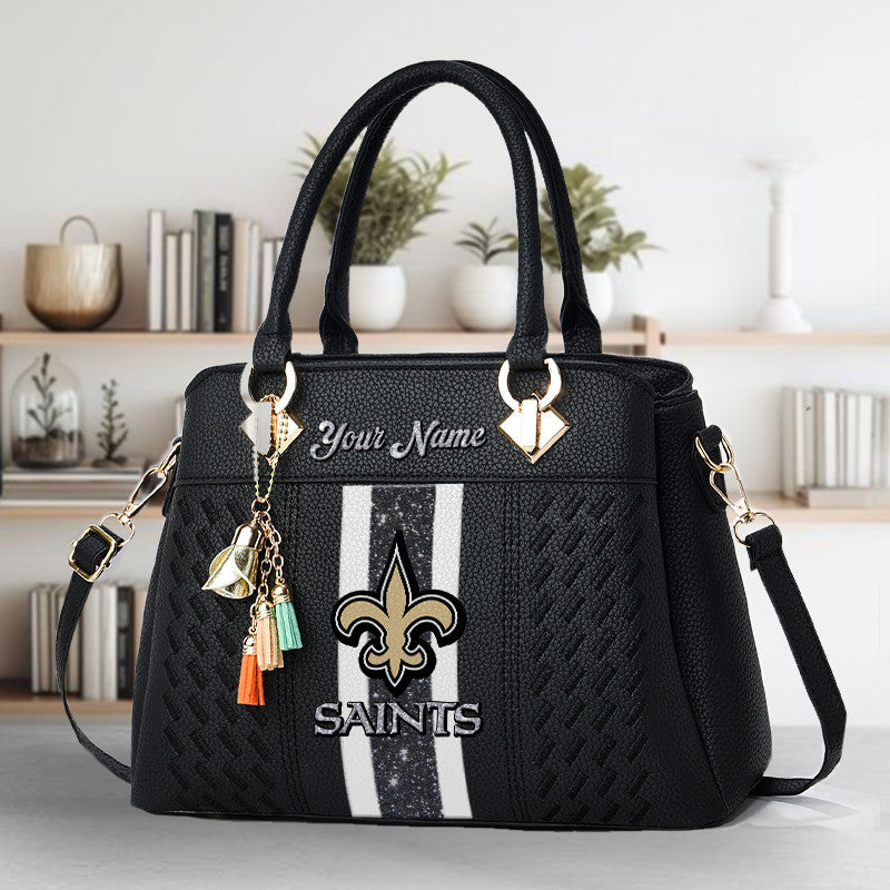 New Orleans Saints DMHY0797 Zip Handbag Multicolor