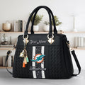 Miami Dolphins DMHY0794 Zip Handbag Multicolor