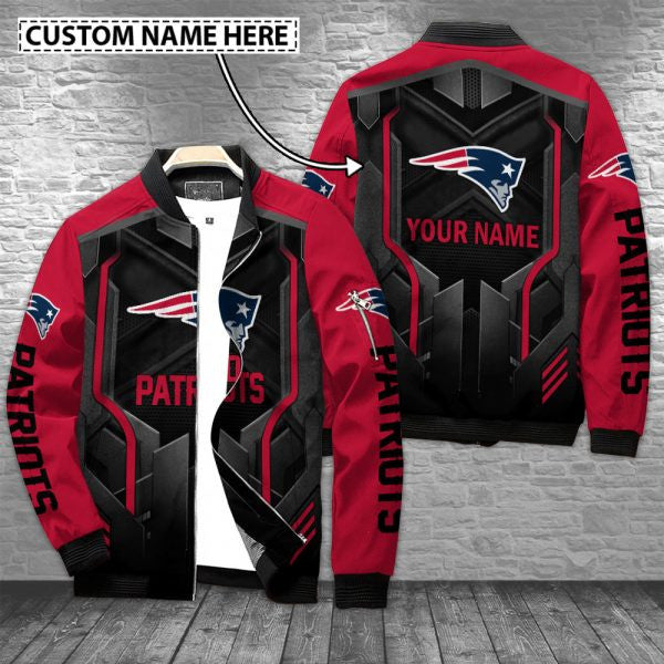 New England Patriots Personalized Bomber Jacket AZCBJ007