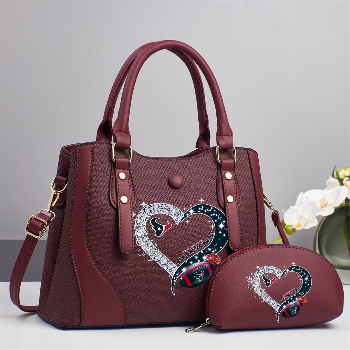 Emerald Tote — Free Wristlet Included Houston Texans PUHA013
