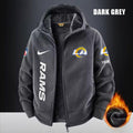 Los Angeles Rams Fleece Fashion Hooded Jacket Outdoor SPTFFHJ083