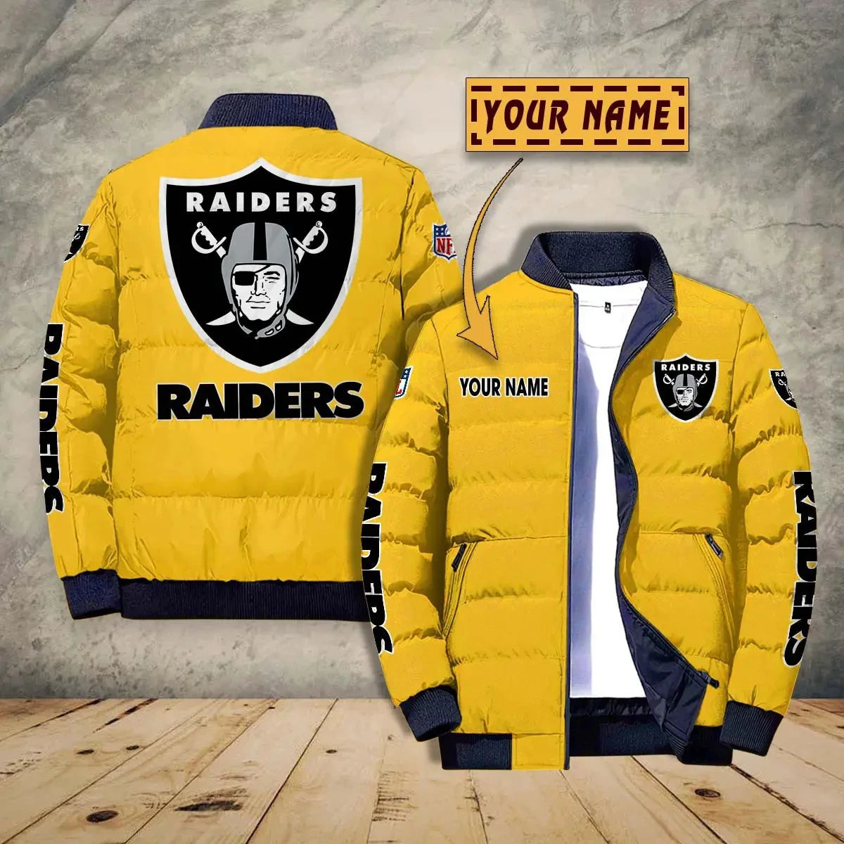 Las Vegas Raiders PUJPJ110 Puffer Jacket