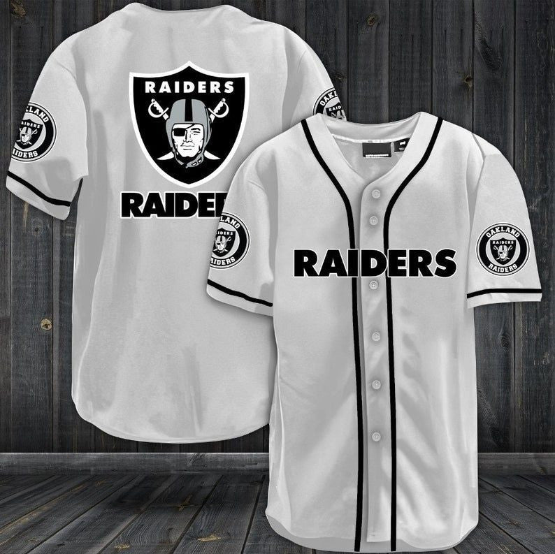 Las Vegas Raiders Personalized Baseball Jersey Shirt 38