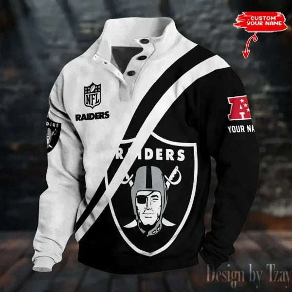 Las Vegas Raiders Sports Print Sweatshirt S9DBSCH780