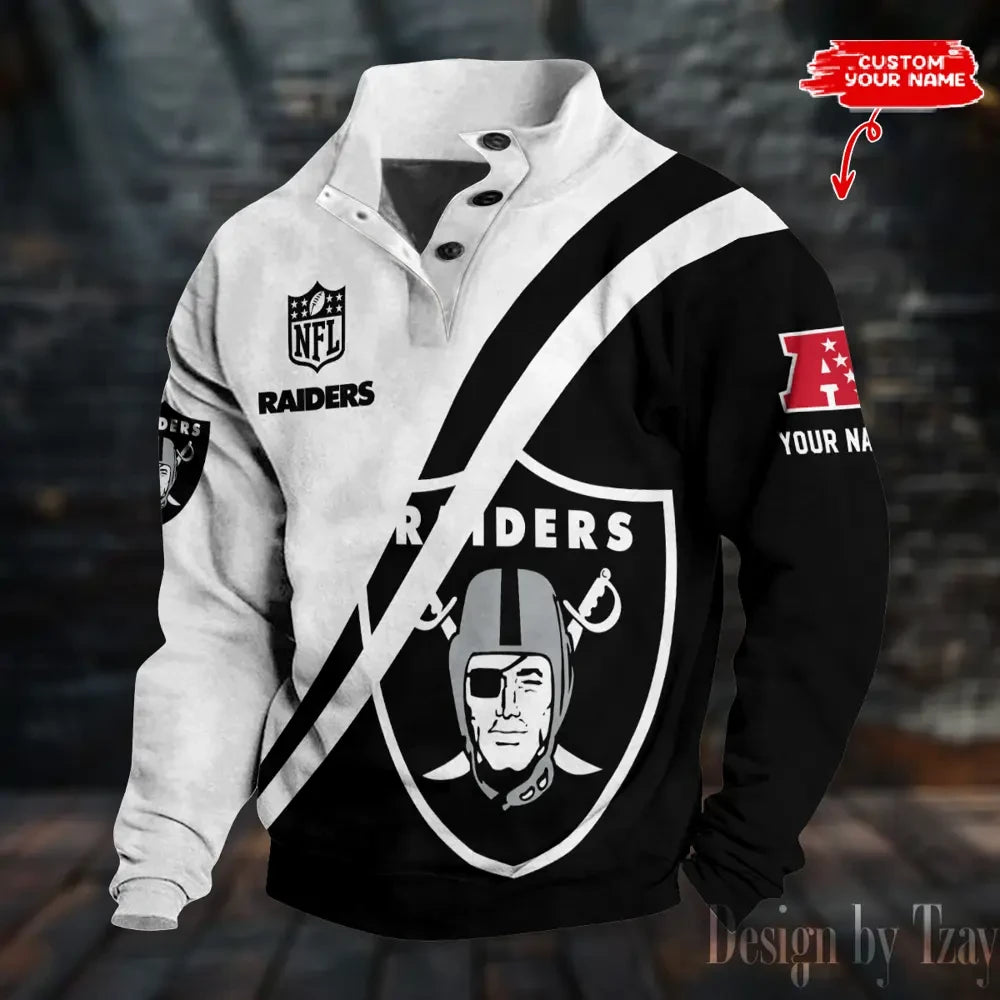 Las Vegas Raiders Sports Print Sweatshirt S9DBSCH780